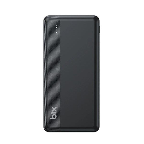 BİX 10000mAh BXPB108-BK 2x USB LED BİLDİRİMLİ Siyah POWERBANK