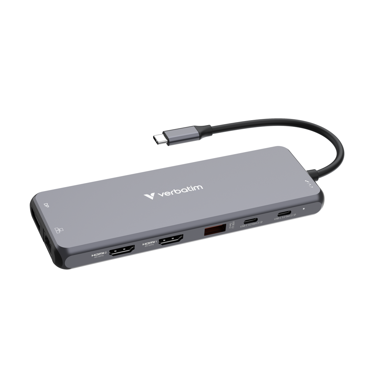 VERBATIM CMH-05 USB-C Pro 5 Port Çok Bağlantı Noktalı Dock