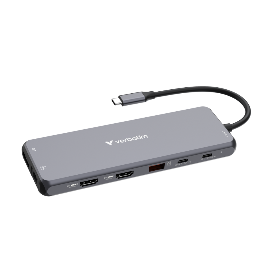 VERBATIM CMH-05 USB-C Pro 5 Port Çok Bağlantı Noktalı Dock