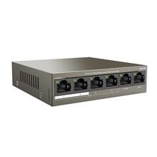 TENDA 5port PoE 63w 10/100 Yönetilemez Switch TEF1106P-4-63W