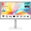 MSI 23.8'' FLAT IPS MODERN MD2412PW 1MS 100HZ HDMI USBC PIVOT MONİTÖR BEYAZ