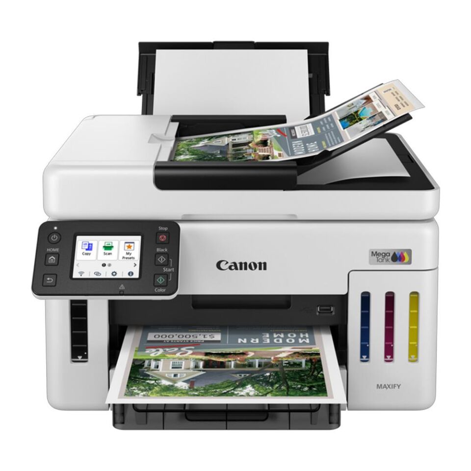 Canon Maxify GX6140 Renkli Inkjet Tanklı Yazıcı TAR/FOT A4 (Wi-Fi)