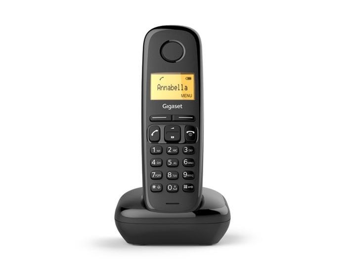 GIGASET A170 Kablosuz LCD Ekranlı Telefon Siyah