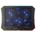 RAMPAGE AD-RC34 METAFOR 10-19'' Siyah 6X RGB FANLI Notebook Soğutucu Stand