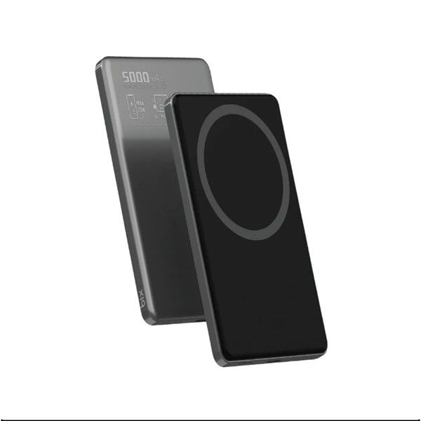BİX 5000mAh TPB14 15W Kablosuz ULTRA SLİM METAL POWERBANK