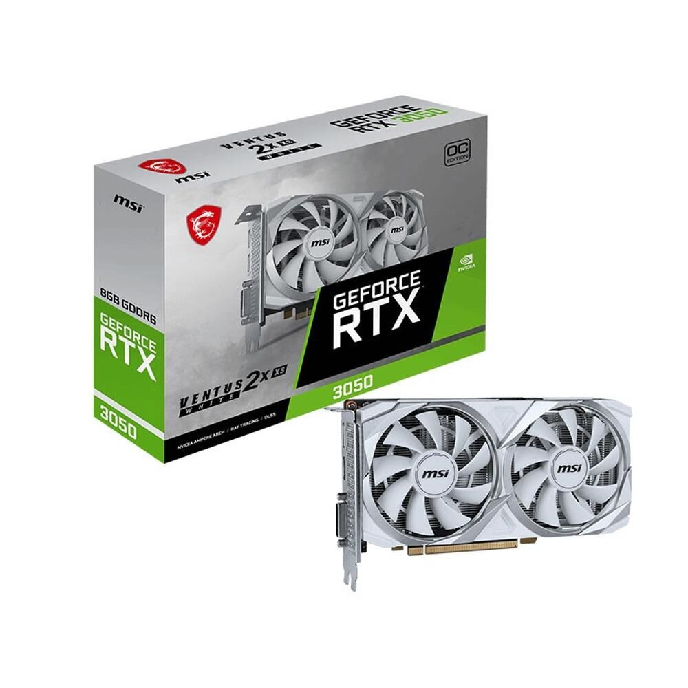 MSI VGA GEFORCE RTX 3050 VENTUS 2X XS 8G OC 8GB GDDR6 128B DX12