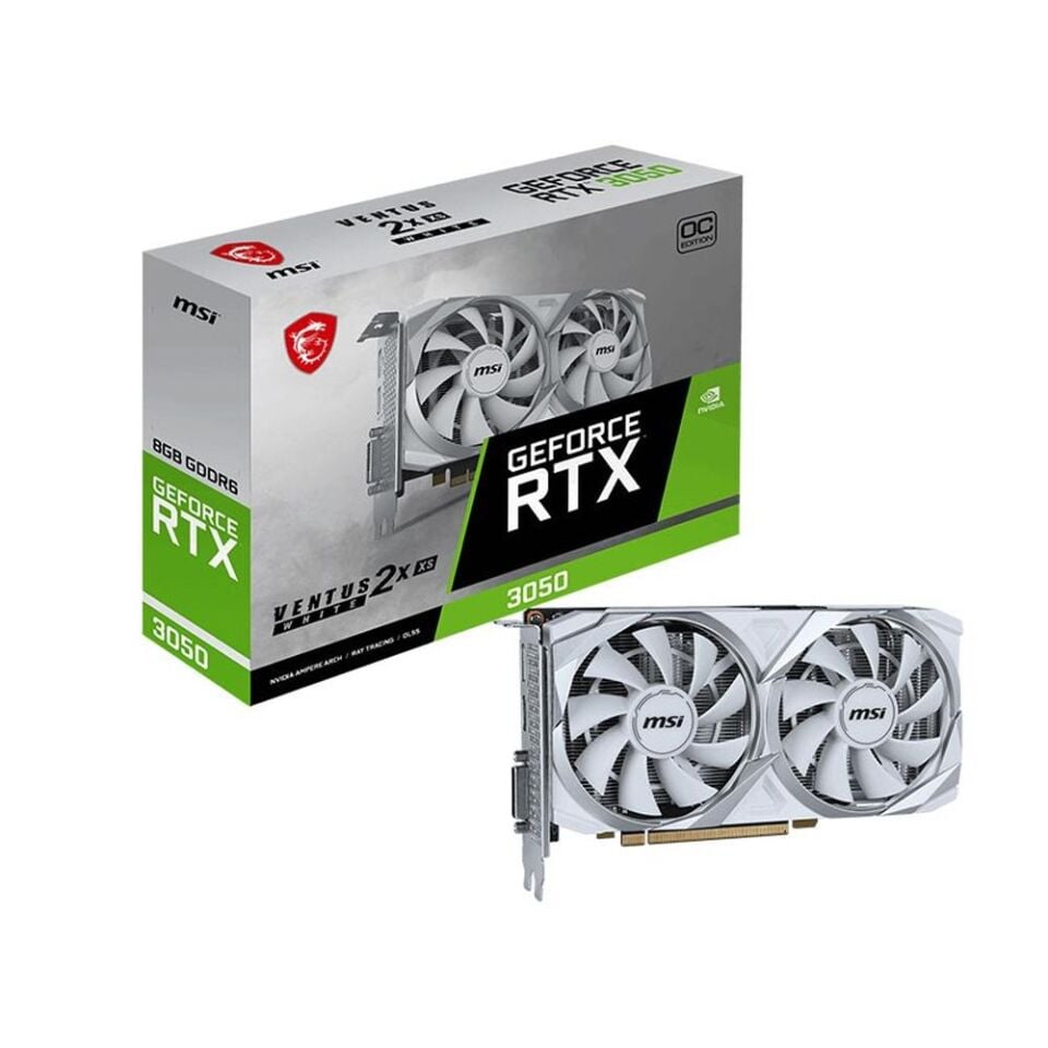 MSI VGA GEFORCE RTX 3050 VENTUS 2X XS 8G OC 8GB GDDR6 128B DX12