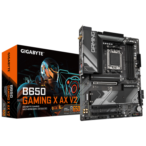 GIGABYTE B650M GAMING X AX WIFI-6E DDR5 HDMI DP PCIe 16X v4.0 AM5 ATX