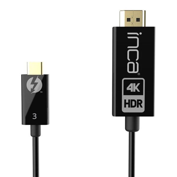 INCA ITCH-30 1.8metre TYPE-C - HDMI Görüntü Kablosu 4K 60Hz