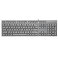 DELL KB216 Multimedia Kablolu Q USB İngilizce Klavye Gri 580-ADHR