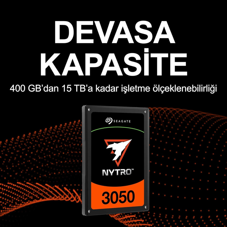 SEAGATE 3.84TB 2.5''Nytro3350 XS3840SE70045 1100-1050MB/s Enterprise SAS SSD Disk