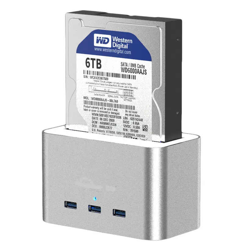 Codegen 2.5/3.5 Sata HDD SSD Kopyalama Özellikli Harddisk Dock Stand CDG-DOC-303