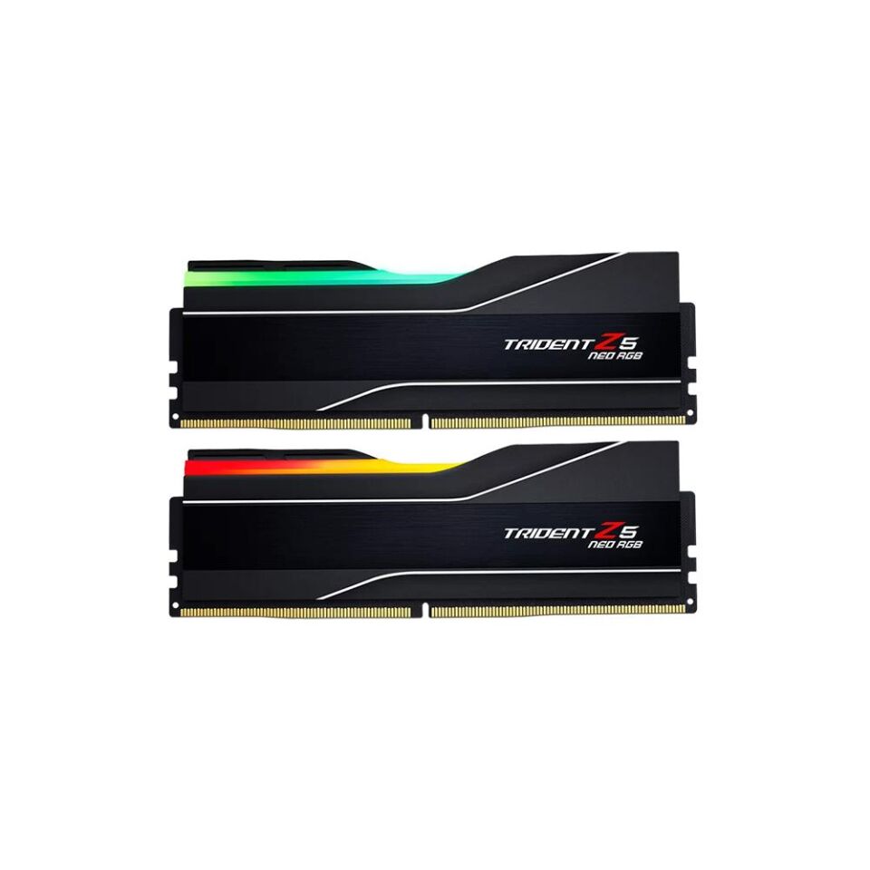 GSKILL 64GB (2X 32GB) DDR5 6000MHZ CL32 DUAL KIT RGB PC RAM TRIDENT Z5 NEO F5-6000J3238G32GX2-TZ5NR