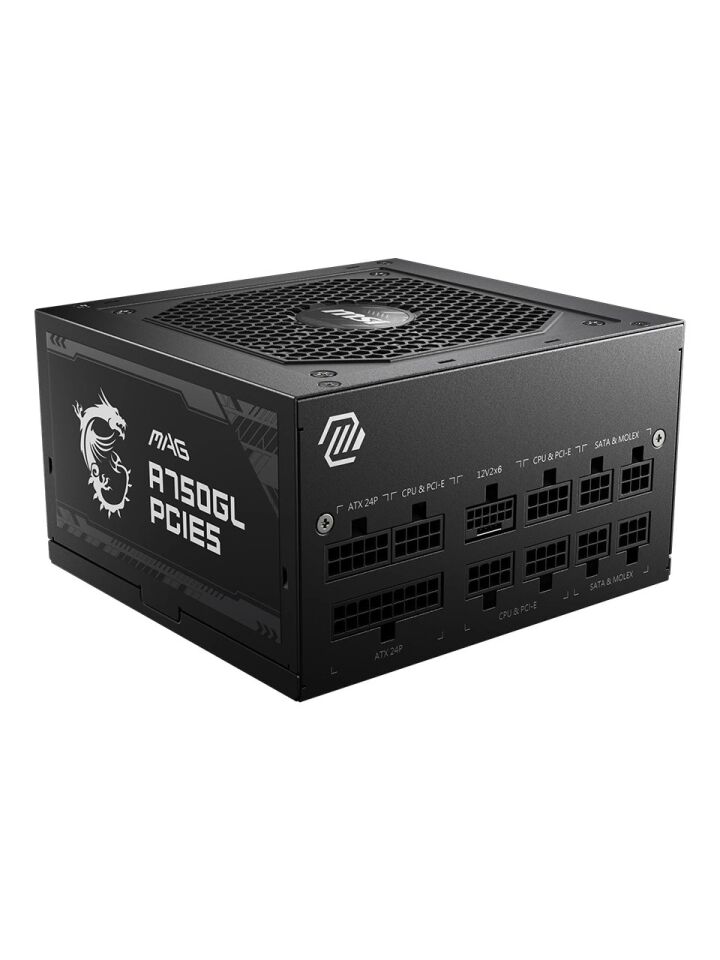 MSI MAG A750GLS PCIE5 750W 80+ Gold Güç Kaynağı