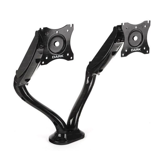 DARK 13/27'' VM28 DK-AC-VM28 Hareketli Siyah 2 kollu dikey Monitör Askı Aparatı