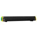 Mikado MD-SBT26 Siyah 3W*2 1200mAh Bluetooth,FM,TF Card Led Işıklı Soundbar Speaker