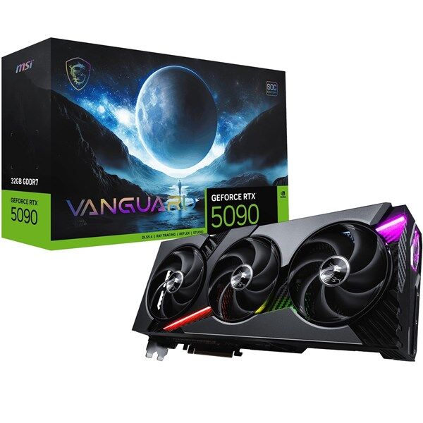 MSI 32GB RTX5090 VANGUARD SOC GDDR7 512bit HDMI-DP PCIE 5.0