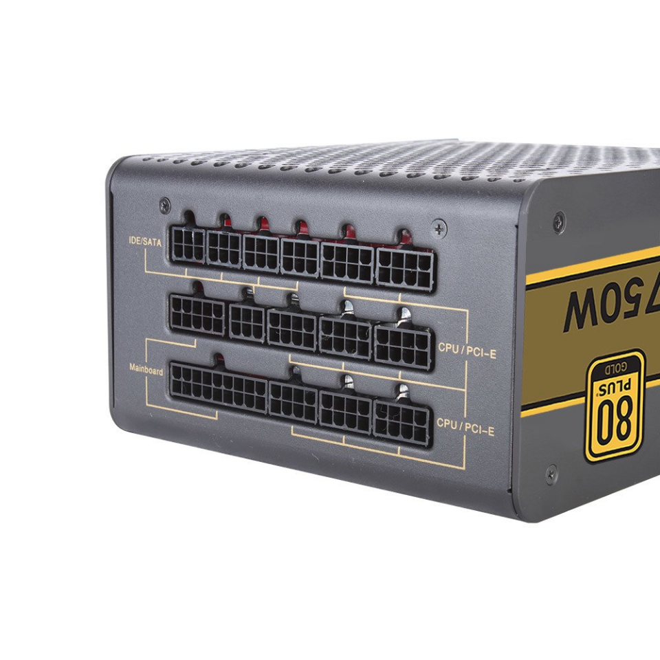 POWERBOOST 750W 80+ GOLD RAGE BST-ATX750G TAM MODÜLER POWER SUPPLY
