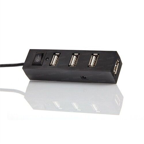 DARK DK AC USB241 4port USB 2.0 Siyah USB Çoklayıcı Hub Anahtarlı