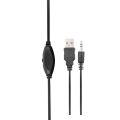SNOPY SN-X25 1+1 USB Siyah 6w Hoparlör RGB Ledli