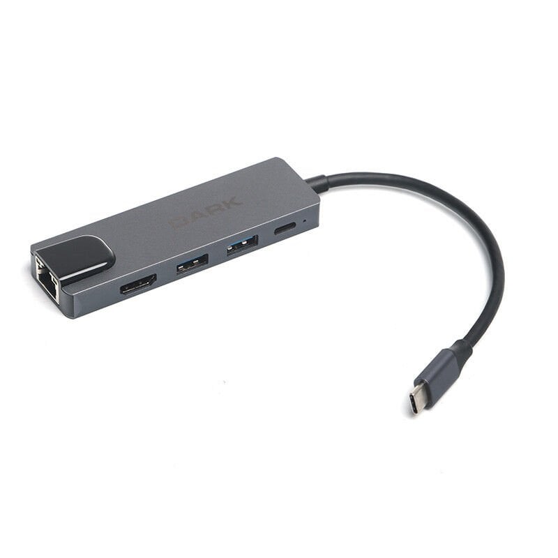 Dark DK-AC-U31X46 5i 1 USB 3.1 TYPE-C to ETHERNET / HDMI / USB 65W PORT ÇOKLAYICI HUB