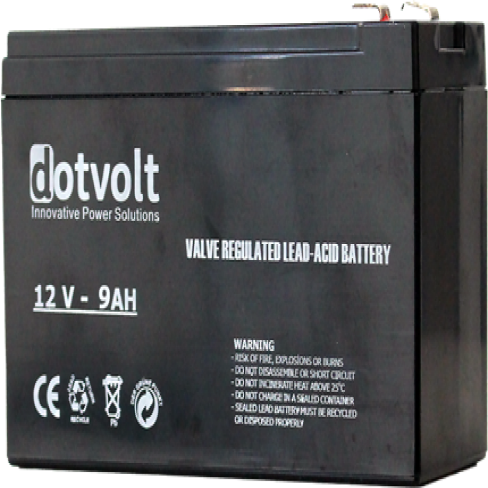 DOTVOLT 12v 9amper SB9-12 Kuru Tip Akü