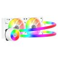 RAMPAGE 240MM ICEBLADE C6 RGB AM5-1700P SIVI SOĞUTMALI İŞLEMCİ FANI BEYAZ
