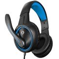 SNOPY ERGO 3.5mm Siyah/Mavi Gaming Mikrofonlu Kulaklık SN-GX1