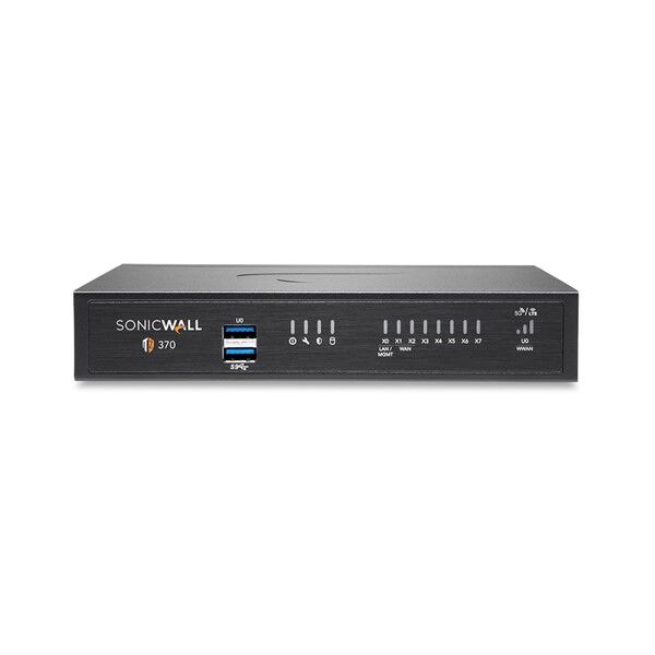 SONICWALL TZ370 02-SSC-6822 Sec Upgrade Plus - Ess Ed 2yıl Lisans 8x1GbE, 2 USB 3.0, 1 Console Firewall