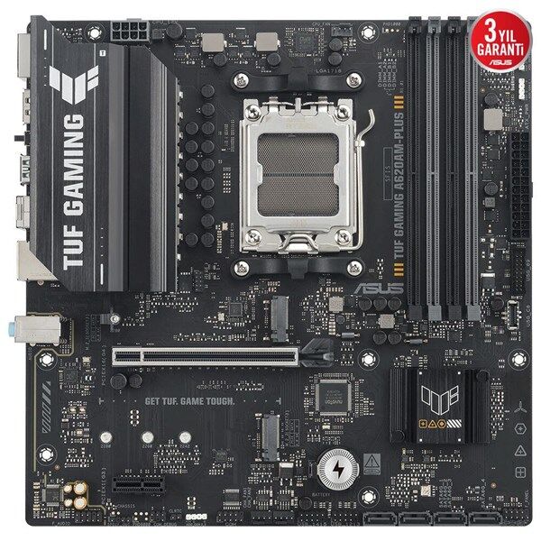 ASUS TUF GAMING A620AM-PLUS DDR5 HDMI-DP PCIE 4.0 AM5 mATX