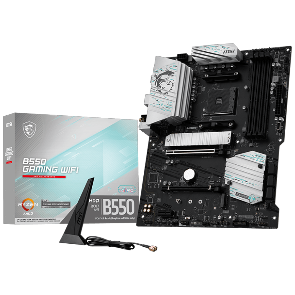 MSI B550 GAMING WIFI AM4 DDR4 4866(OC)