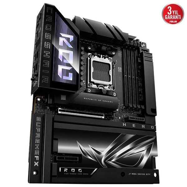 ASUS ROG CROSSHAIR X870E HERO BTF WIFI7 DDR5 HDMI-DP TYPEC PCIE 5.0 AM5 ATX