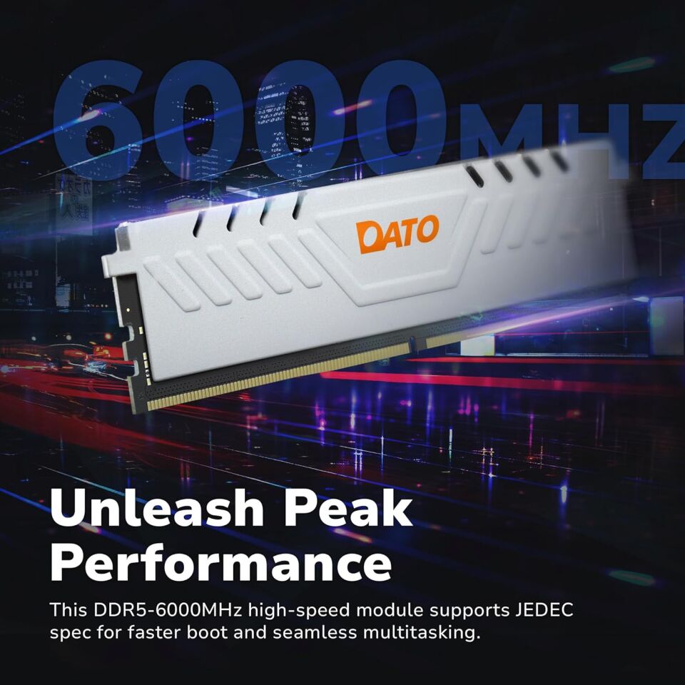 DATO 16GB DDR5 PC 6000Mhz CL38 Bulk-Kutusuz
