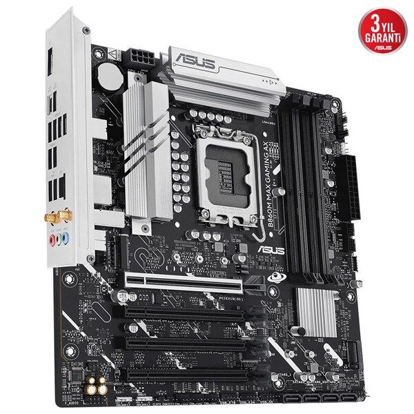 ASUS B860M MAX GAMING AX WIFI6 DDR5 HDMI-DP TYPEC PCIE 5.0 1851P MATX