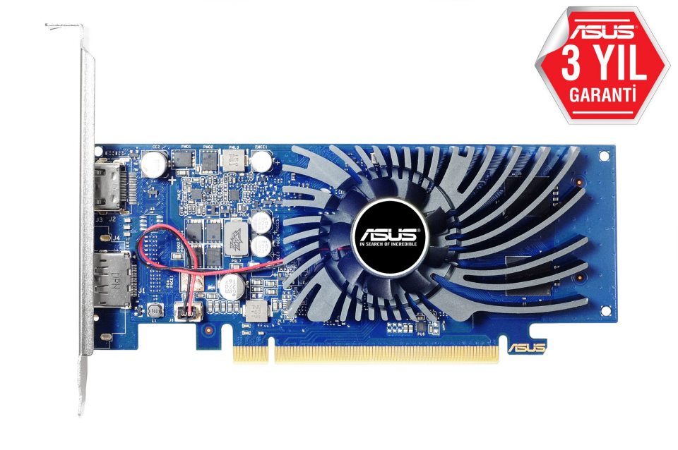 ASUS GT1030 2GB 2G-BRK GDDR5 64bit HDMI DP PCIe 16X v3.0 Low Profile
