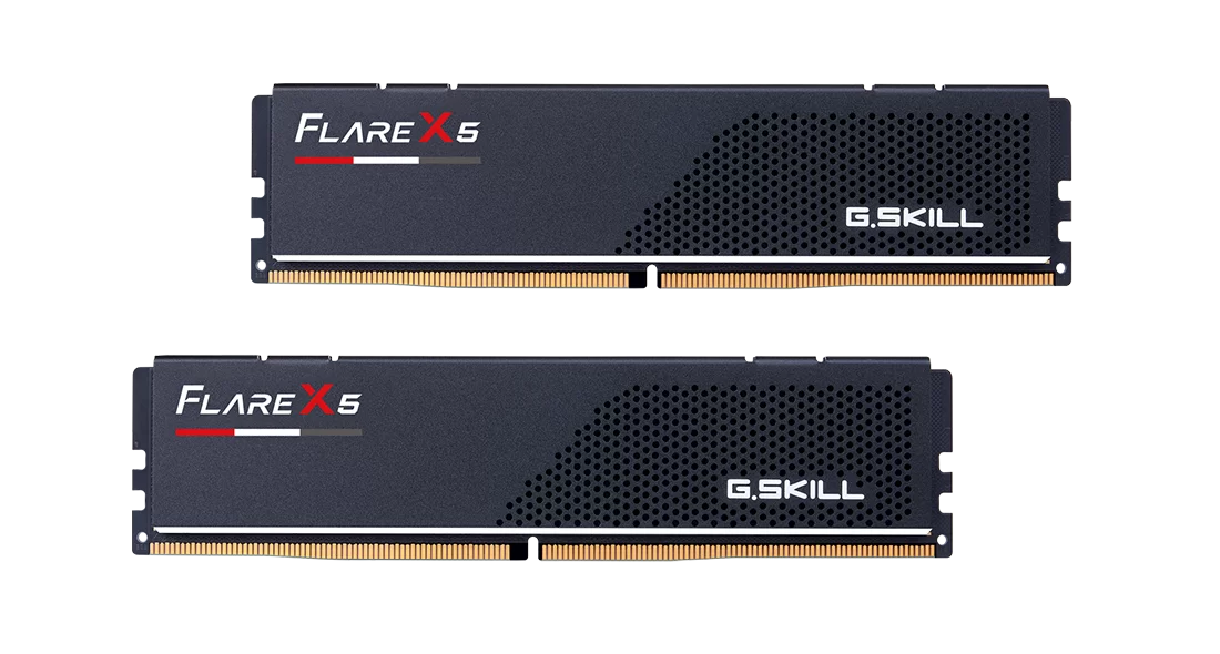 GSKILL 32GB (2X 16GB) DDR5 5600MHZ CL30 DUAL KIT PC RAM FLARE X5 F5-5600J3036D16GX2-FX5