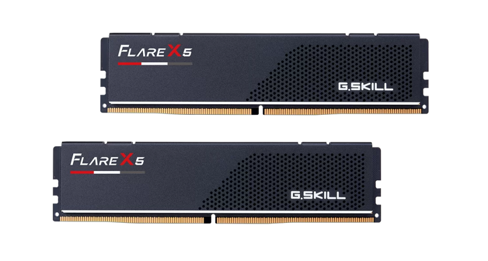 GSKILL 32GB (2X 16GB) DDR5 5600MHZ CL30 DUAL KIT PC RAM FLARE X5 F5-5600J3036D16GX2-FX5