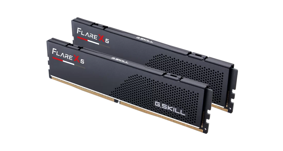 GSKILL 32GB (2X 16GB) DDR5 5600MHZ CL30 DUAL KIT PC RAM FLARE X5 F5-5600J3036D16GX2-FX5