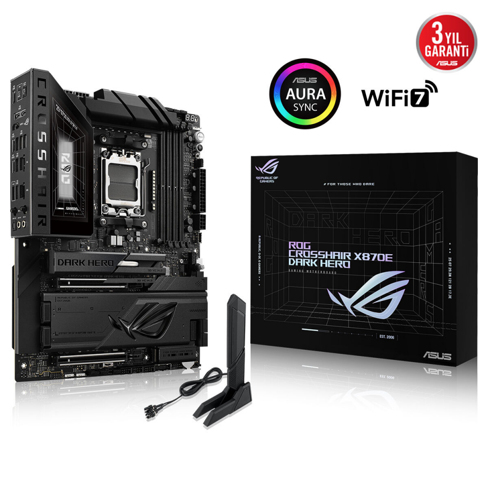 ASUS ROG CROSSHAIR X870E DARK HERO DDR5 HDMI TYPEC PCIE 5.0 AM5 ATX
