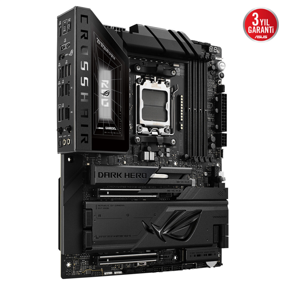 ASUS ROG CROSSHAIR X870E DARK HERO DDR5 HDMI TYPEC PCIE 5.0 AM5 ATX