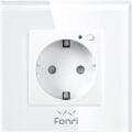 Fonri Wf3-El3-0401-05 Wıfı Akıllı Duvar Prizi Gri