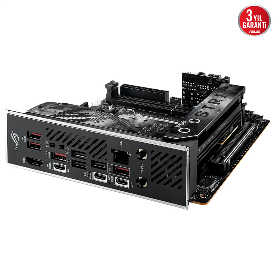 ASUS ROG STRIX X870-I GAMING WIFI7 DDR5 HDMI-DP TYPEC PCIE 5.0 AM5 mITX