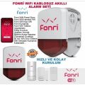 Fonri 1G Wıfı Kablosuz Alarm Set Akıllı Ev Ve Güvenlik Paketi