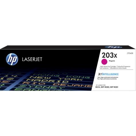 Hp Cf543x (203X) Macenta Yuksek Kapasıtelı Toner 2.500 Sayfa