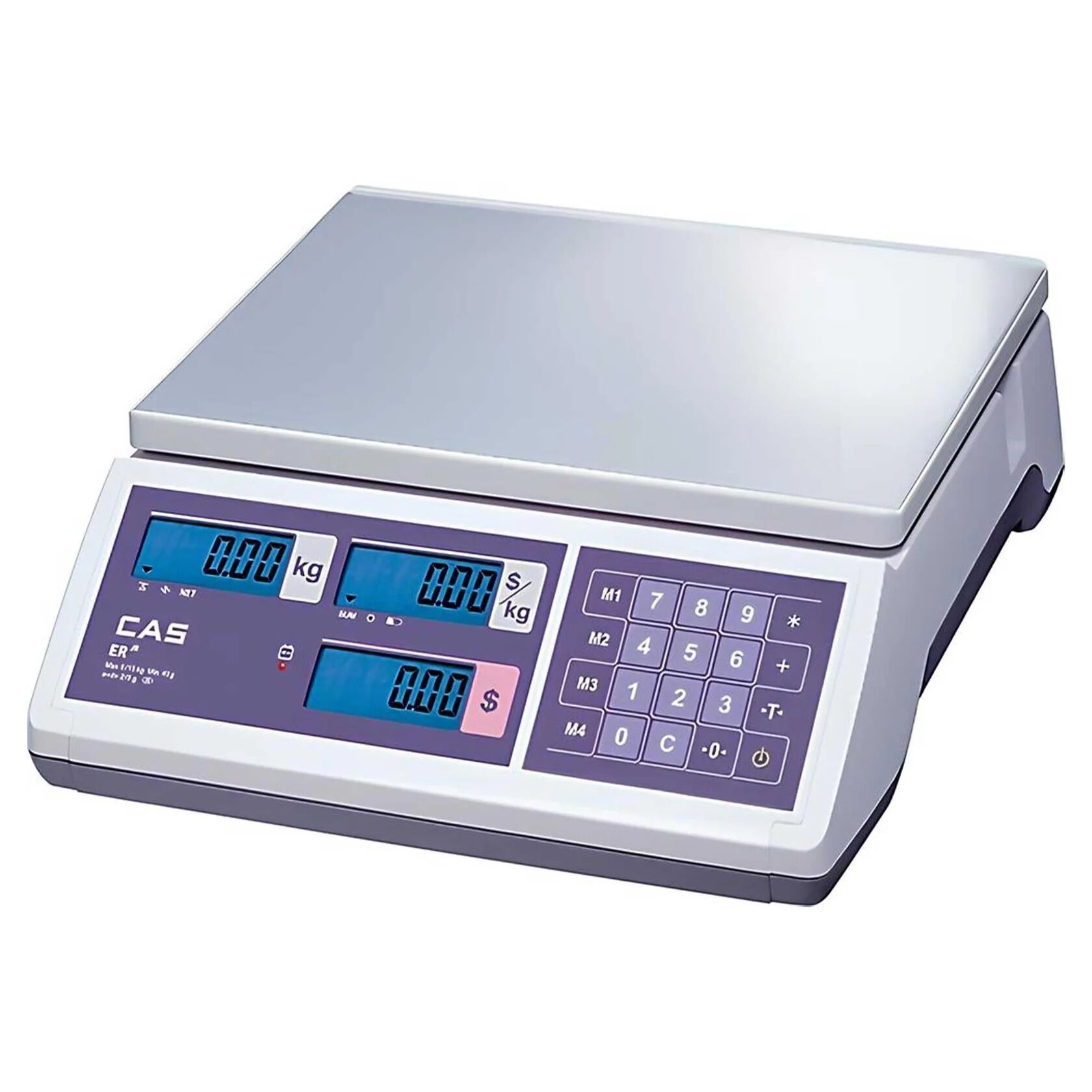 CAS ER-JR 30KG Dijital Terazi Seri /Plastik Cukur Kefe