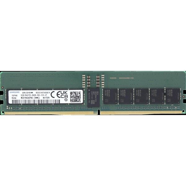 SAMSUNG DDR5 ECC RDIMM 32GB 5600MHz M321R4GA3PB0-CWMXJ 2Rx8 Sunucu Ram
