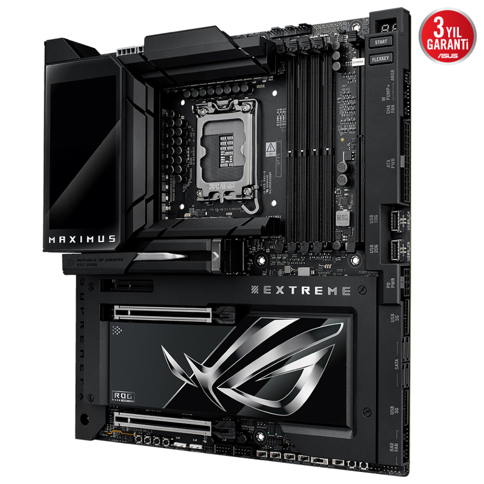ASUS ROG MAXIMUS Z890 EXTREME WIFI7 DDR5 HDMI-THUNDERBOLT5 TYPEC PCIE 5.0 1851p ATX