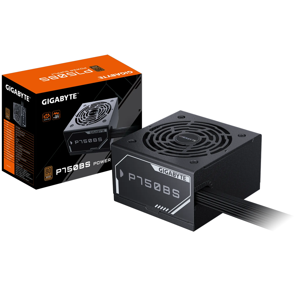 GIGABYTE 750W 80+ BRONZE GP-P750BS 12cm Fanlı APFC Power Supply