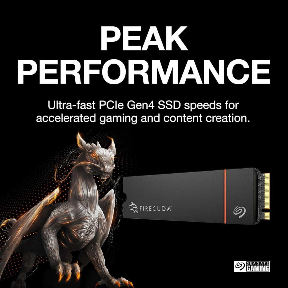 SEAGATE 2TB FIRECUDA 530R ZP2000GM3A073 7400-6900MB/s M2 NVME GEN4 Disk