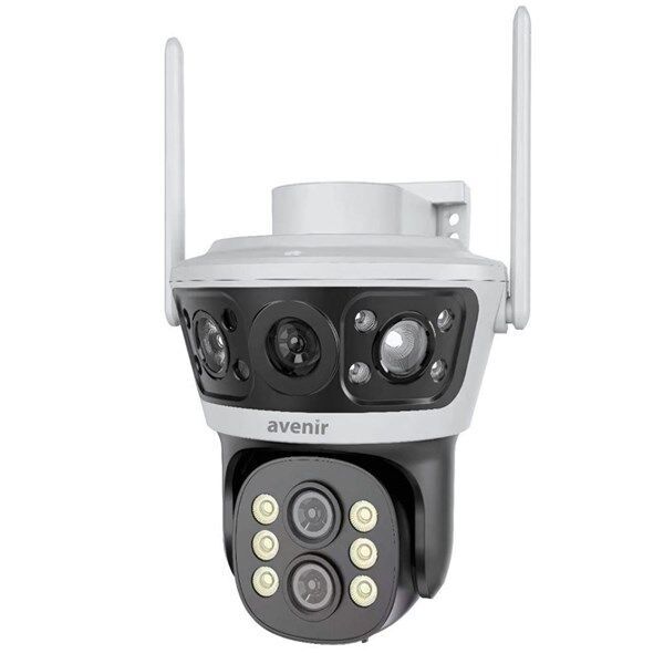 AVENIR 4MP PTZ Speed Dome 10x Çift Kameralı Wıfı Kablosuz IP Kamera AV-S303